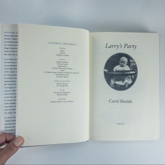 2/$30 - Larry's Party by Carol Shields - Picture 5 of 15